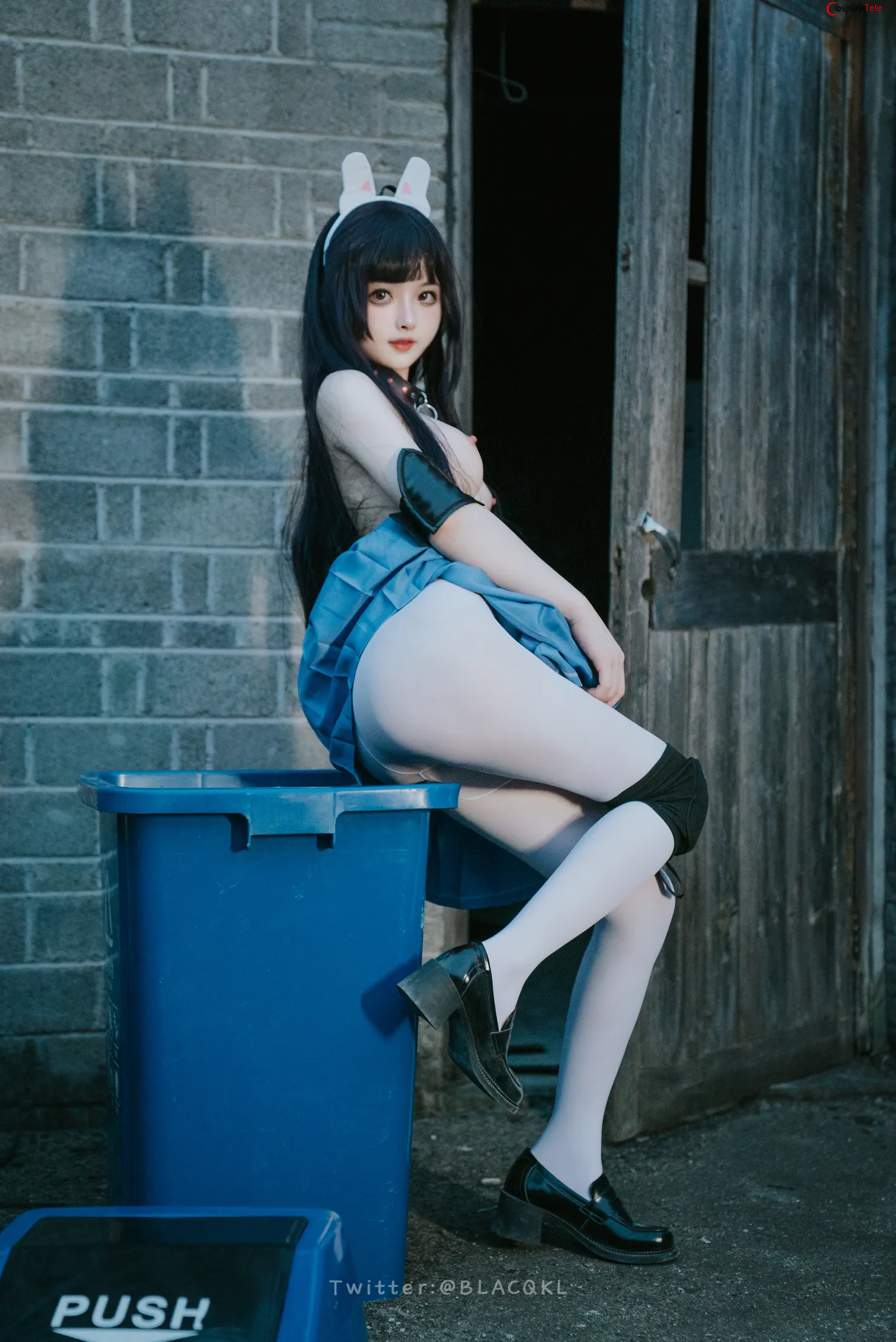 Blacqkl (白莉爱吃巧克力) cosplay Kasumizawa Miyu – Blue Archive
