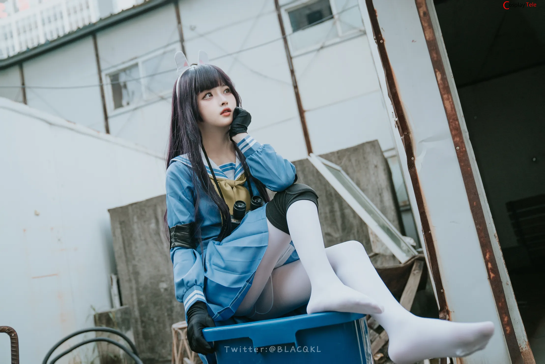 Blacqkl (白莉爱吃巧克力) cosplay Kasumizawa Miyu – Blue Archive
