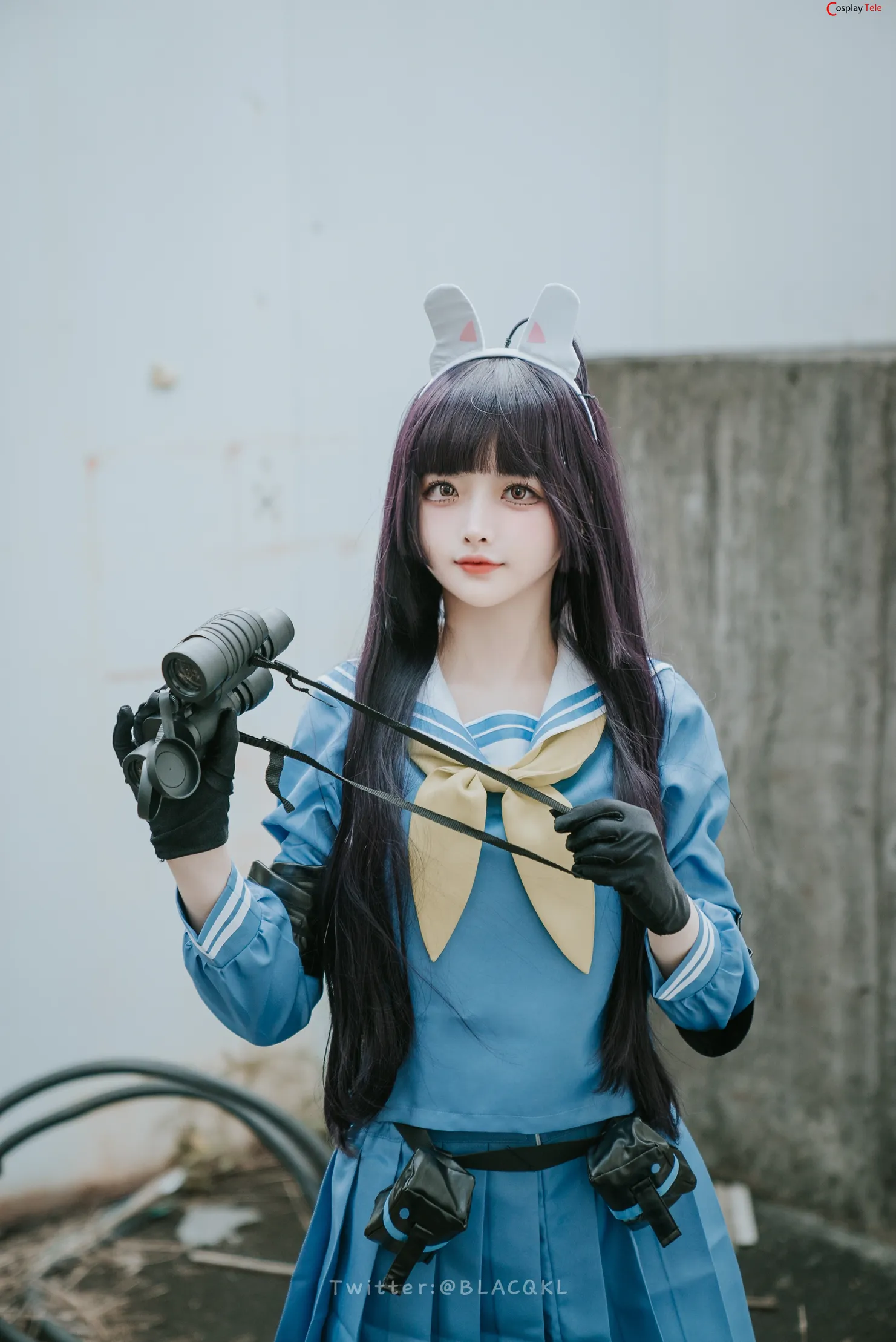 Blacqkl (白莉爱吃巧克力) cosplay Kasumizawa Miyu – Blue Archive