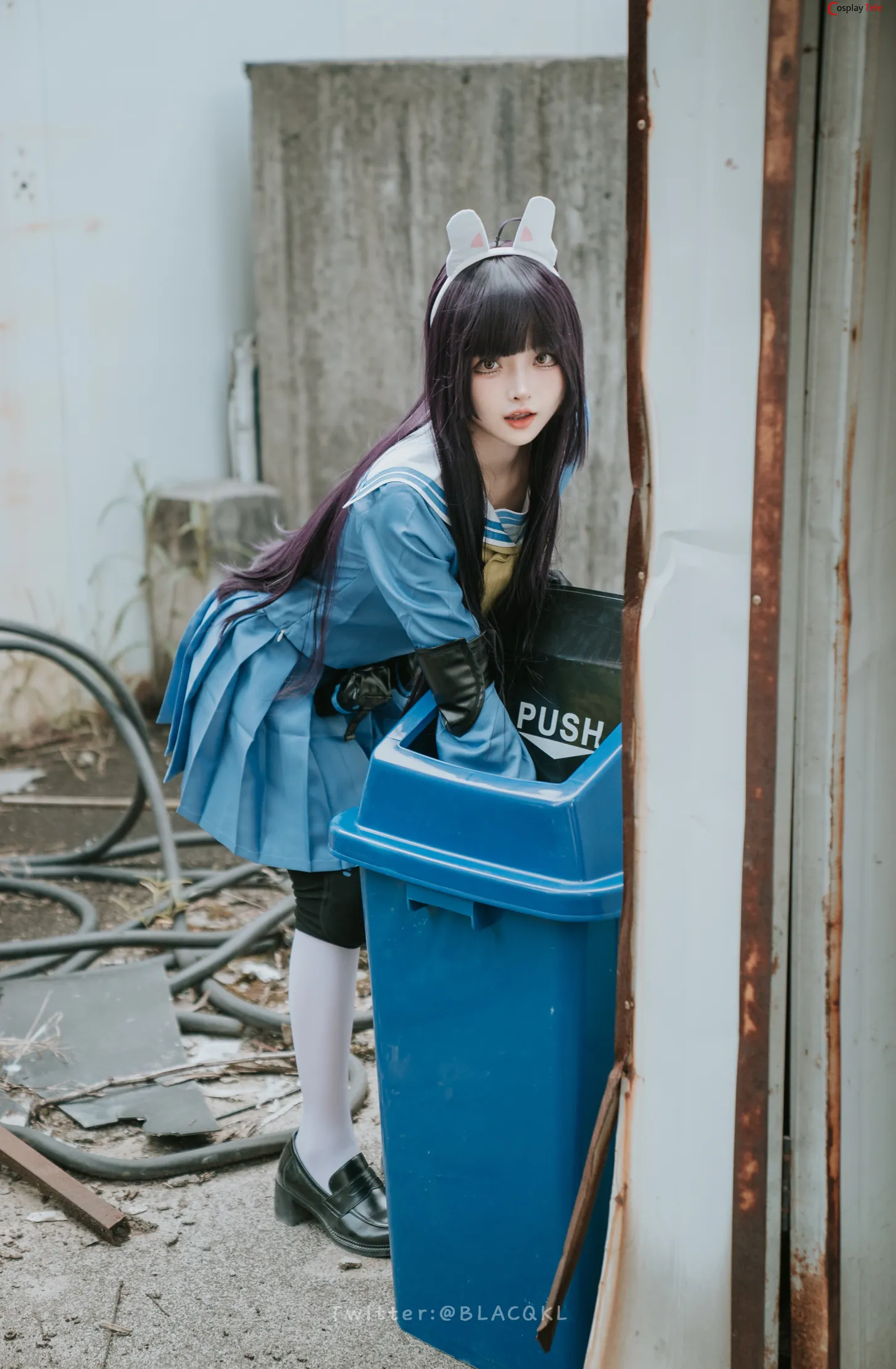 Blacqkl (白莉爱吃巧克力) cosplay Kasumizawa Miyu – Blue Archive
