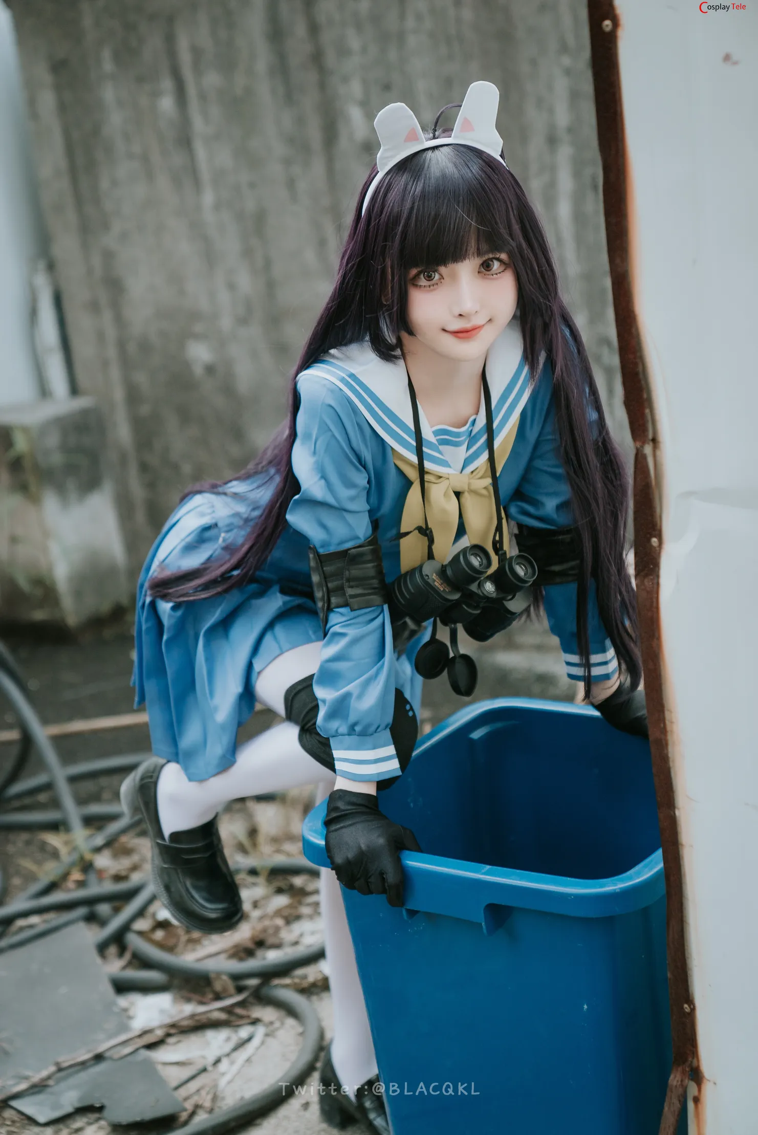 Blacqkl (白莉爱吃巧克力) cosplay Kasumizawa Miyu – Blue Archive