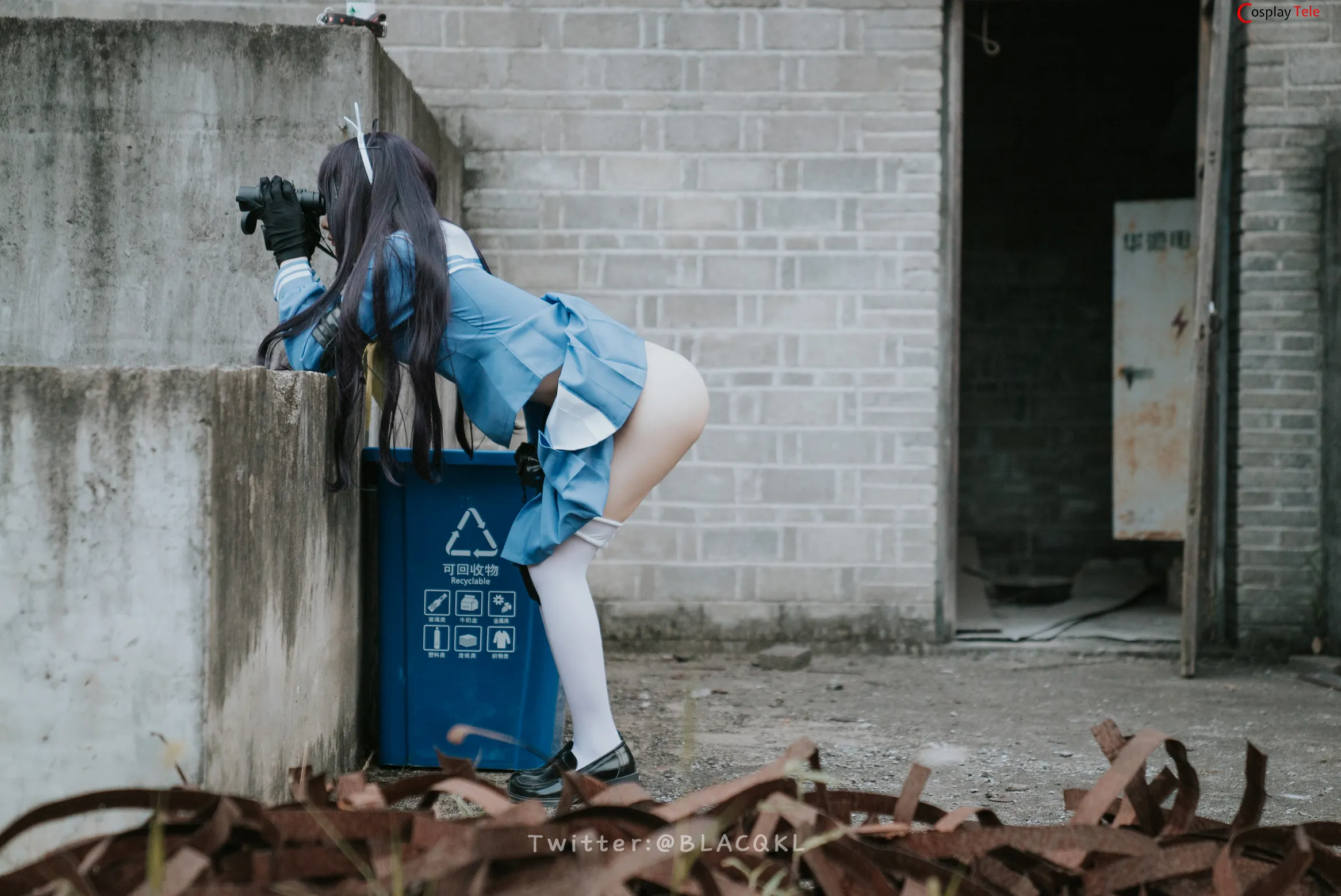 Blacqkl (白莉爱吃巧克力) cosplay Kasumizawa Miyu – Blue Archive