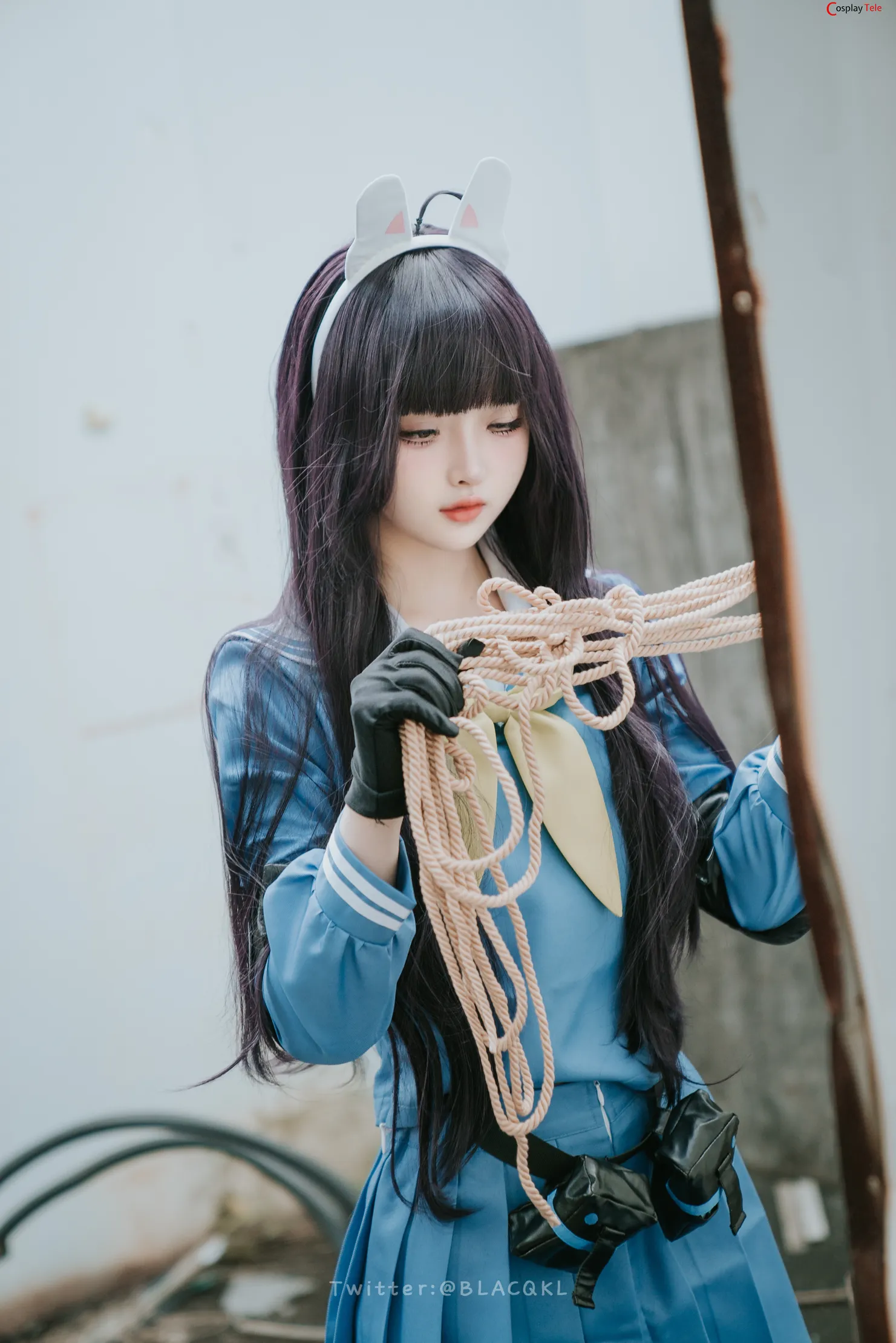 Blacqkl (白莉爱吃巧克力) cosplay Kasumizawa Miyu – Blue Archive