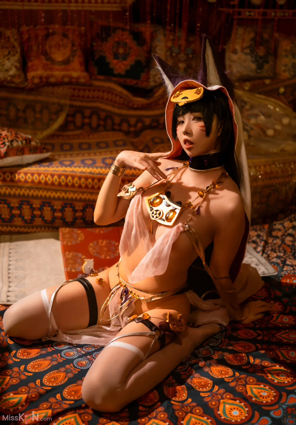 Coser@上杉绘梨落_ 碧蓝航线 武藏 同人舞娘