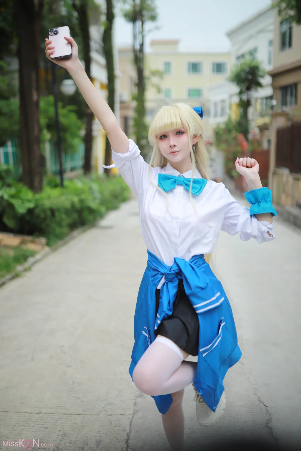 Coser@上杉绘梨落_ 蔚蓝档案 飞鸟马时 校服