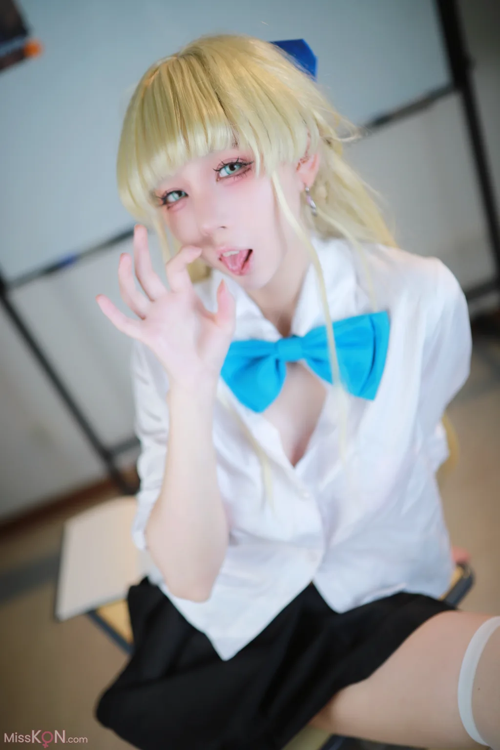 Coser@上杉绘梨落_ 蔚蓝档案 飞鸟马时 校服