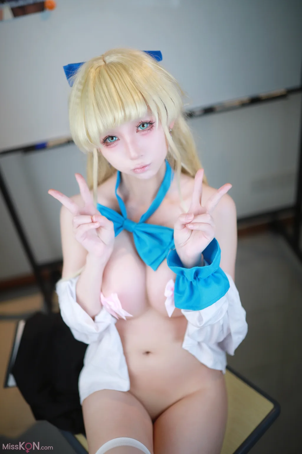 Coser@上杉绘梨落_ 蔚蓝档案 飞鸟马时 校服