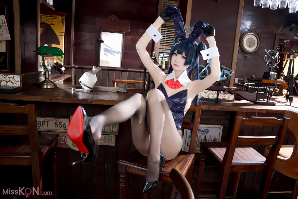 Coser@九柒喵_ 蔚蓝档案 龙华妃咲 兔女郎