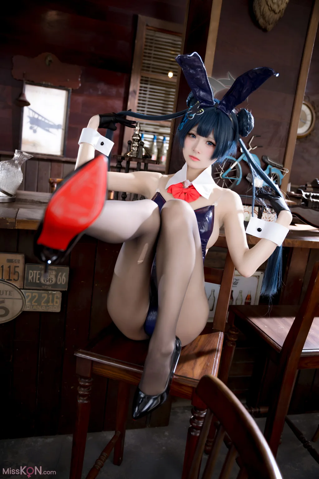 Coser@九柒喵_ 蔚蓝档案 龙华妃咲 兔女郎