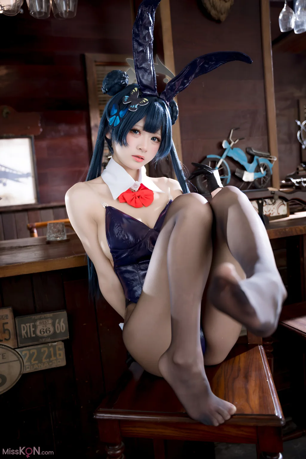 Coser@九柒喵_ 蔚蓝档案 龙华妃咲 兔女郎