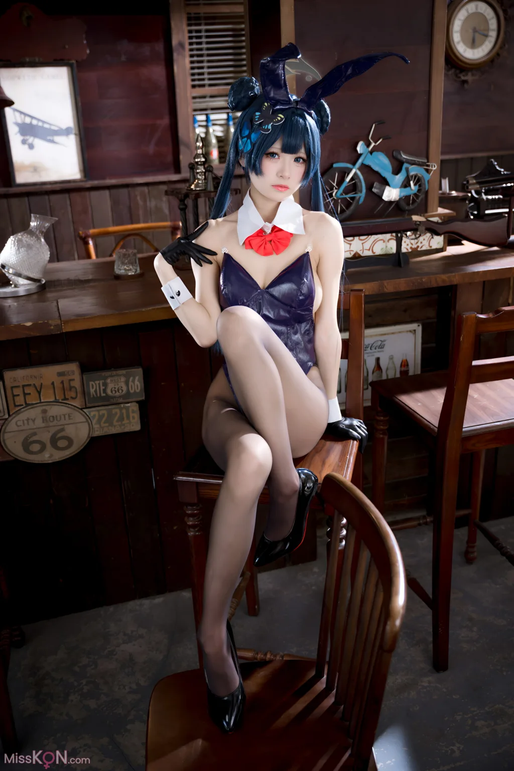 Coser@九柒喵_ 蔚蓝档案 龙华妃咲 兔女郎