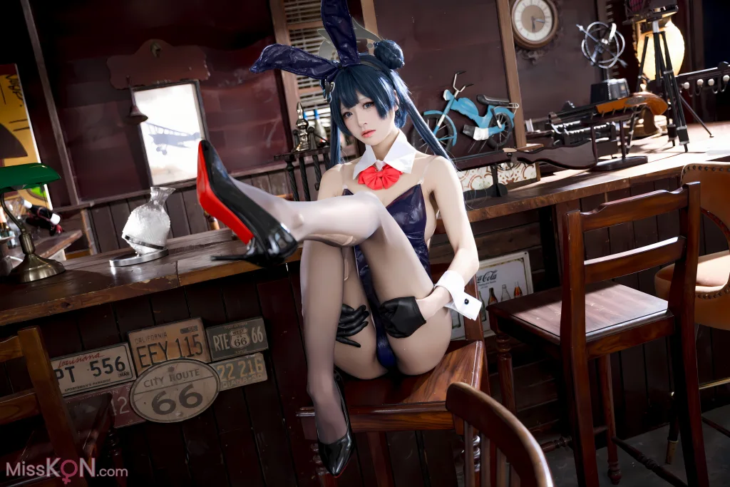 Coser@九柒喵_ 蔚蓝档案 龙华妃咲 兔女郎