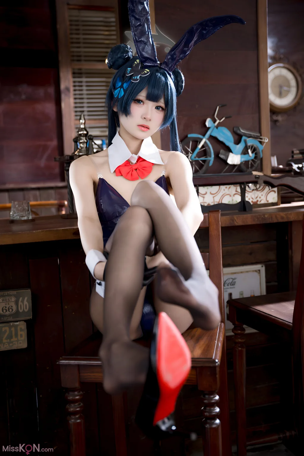 Coser@九柒喵_ 蔚蓝档案 龙华妃咲 兔女郎