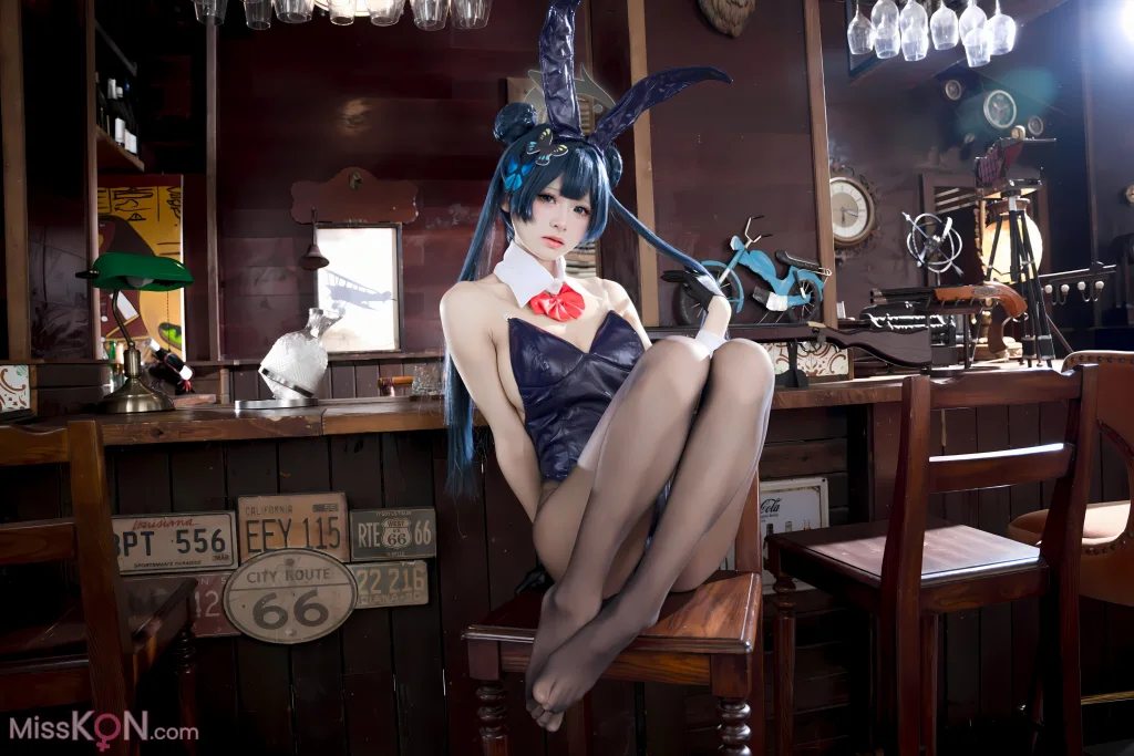 Coser@九柒喵_ 蔚蓝档案 龙华妃咲 兔女郎