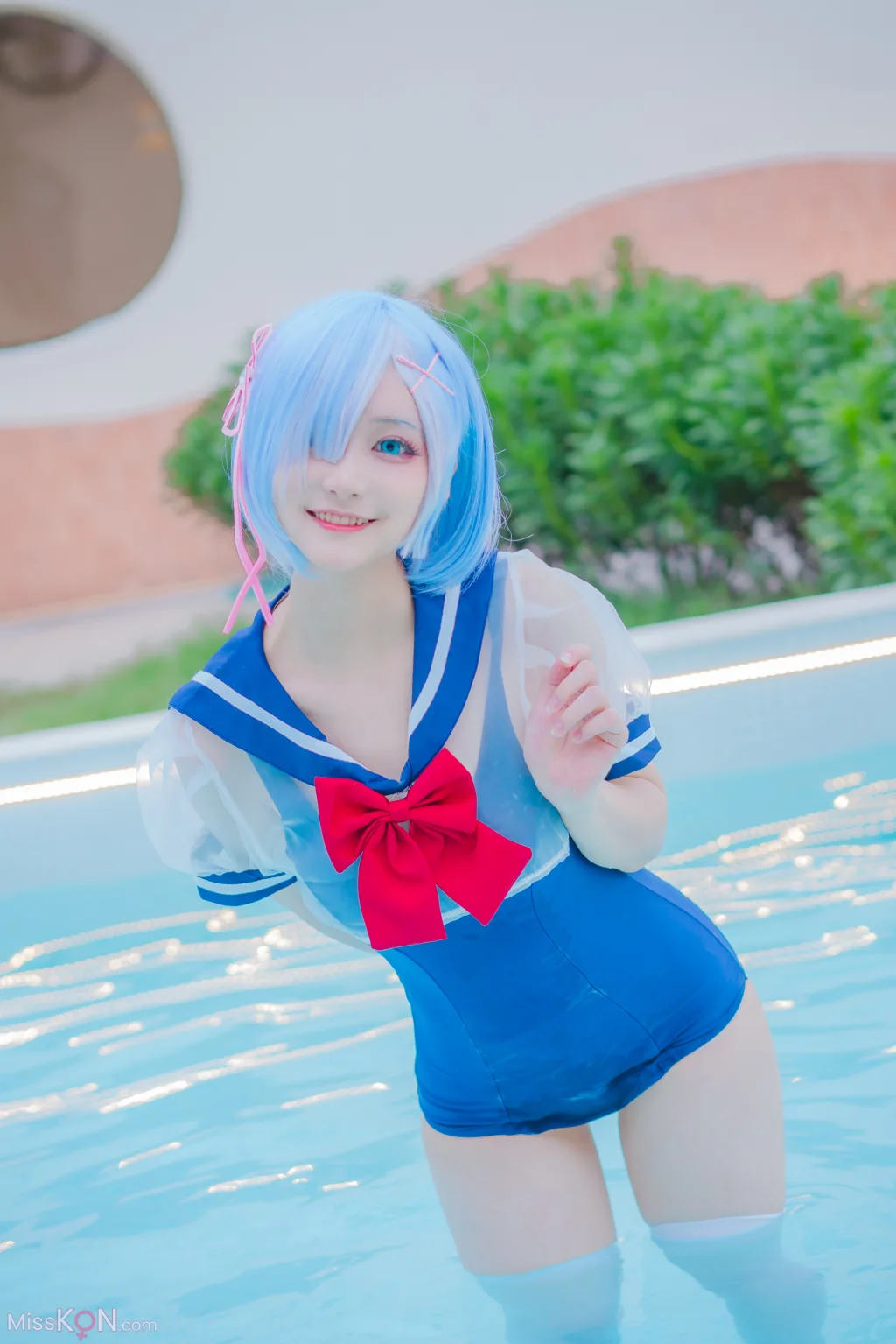 Coser@幼愛Youmeko_ 蕾姆泳装
