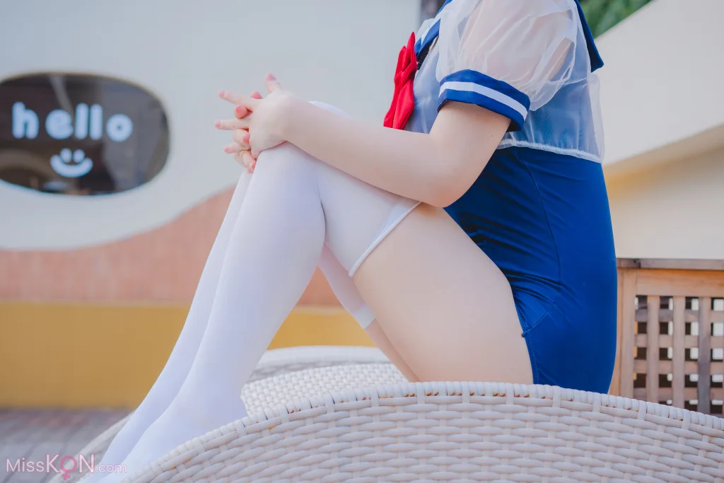 Coser@幼愛Youmeko_ 蕾姆泳装