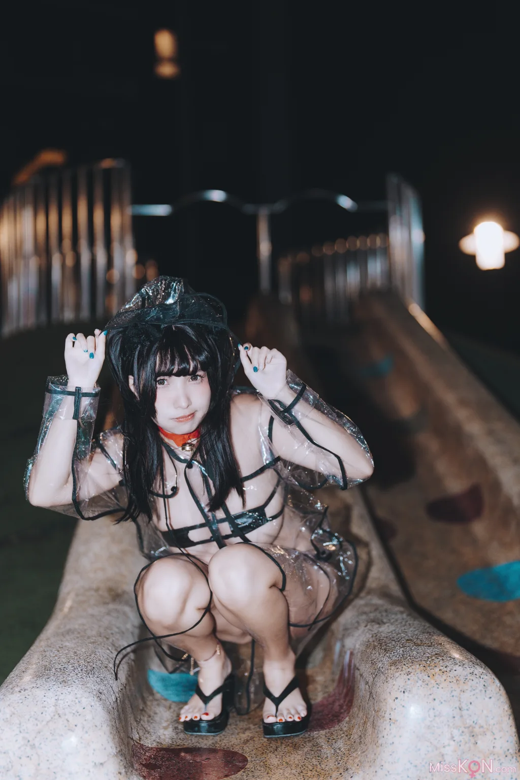 Coser@慕慕Momo_ 溜雨衣貓貓