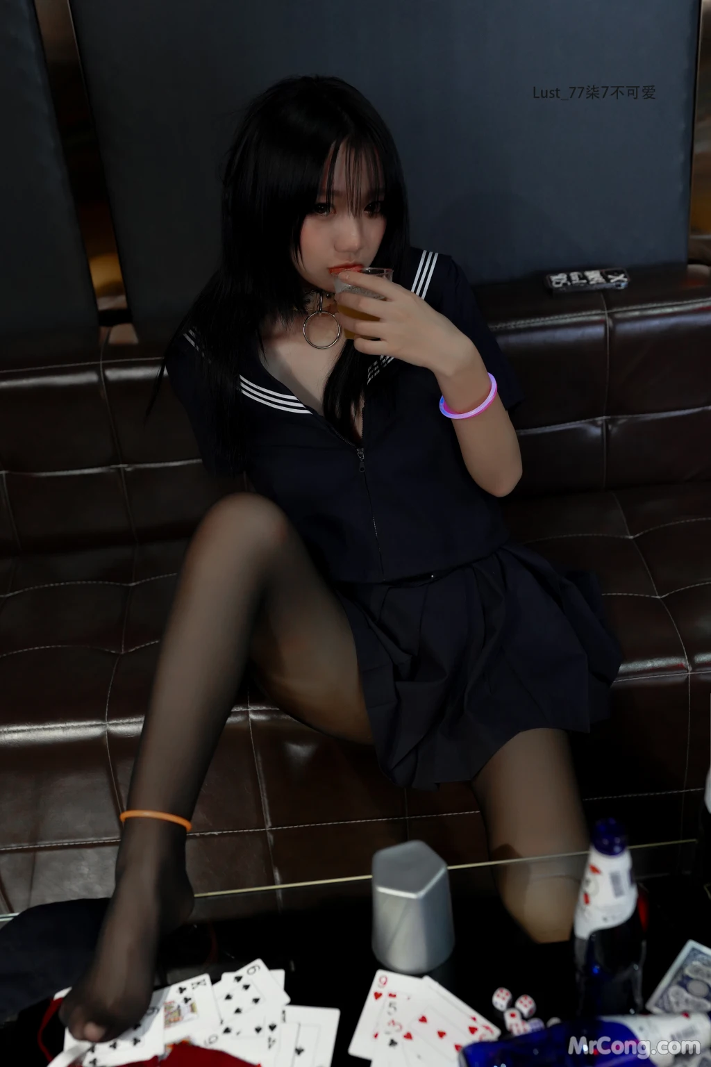 Coser@柒柒要乖哦_ 反差JK少女