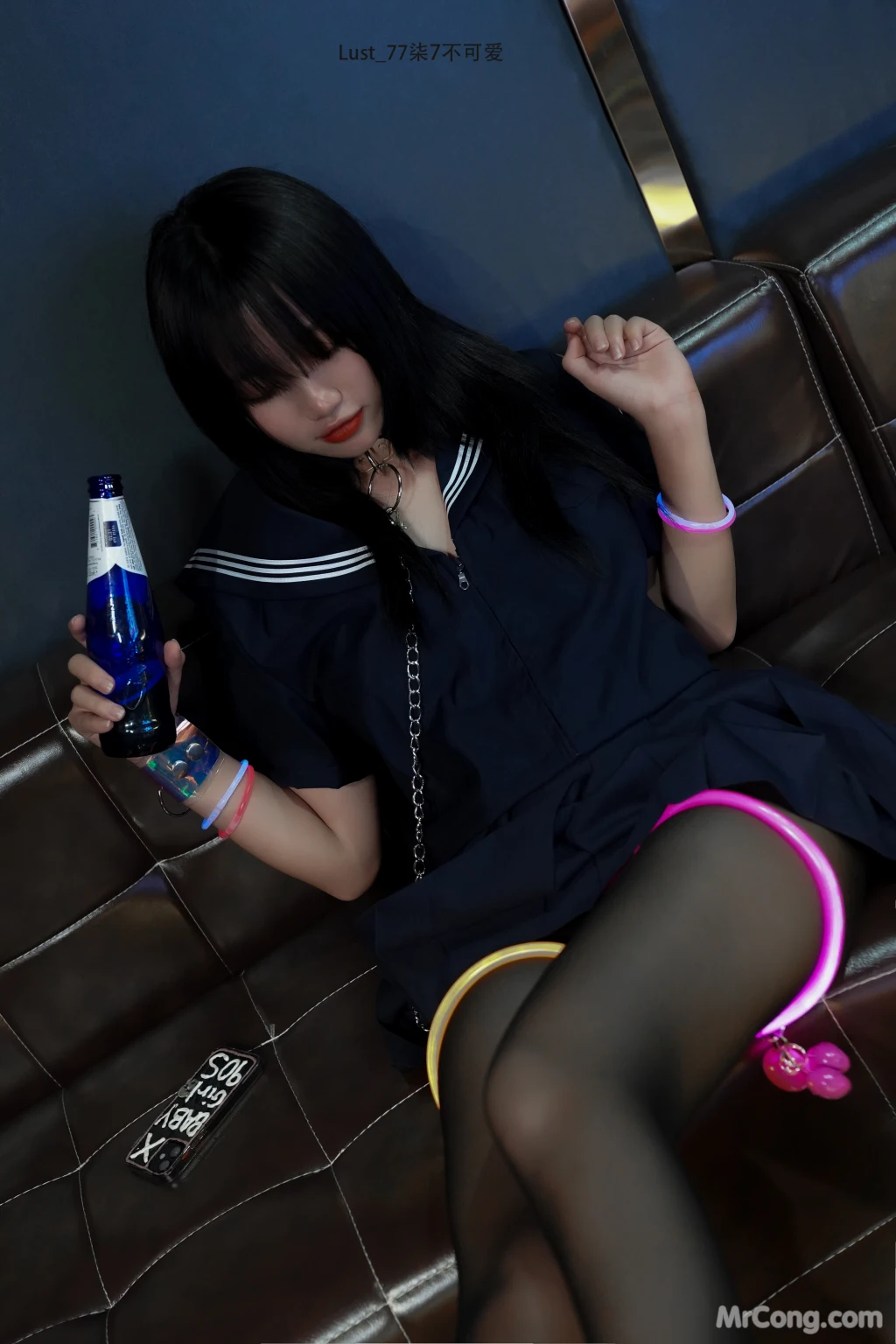 Coser@柒柒要乖哦_ 反差JK少女