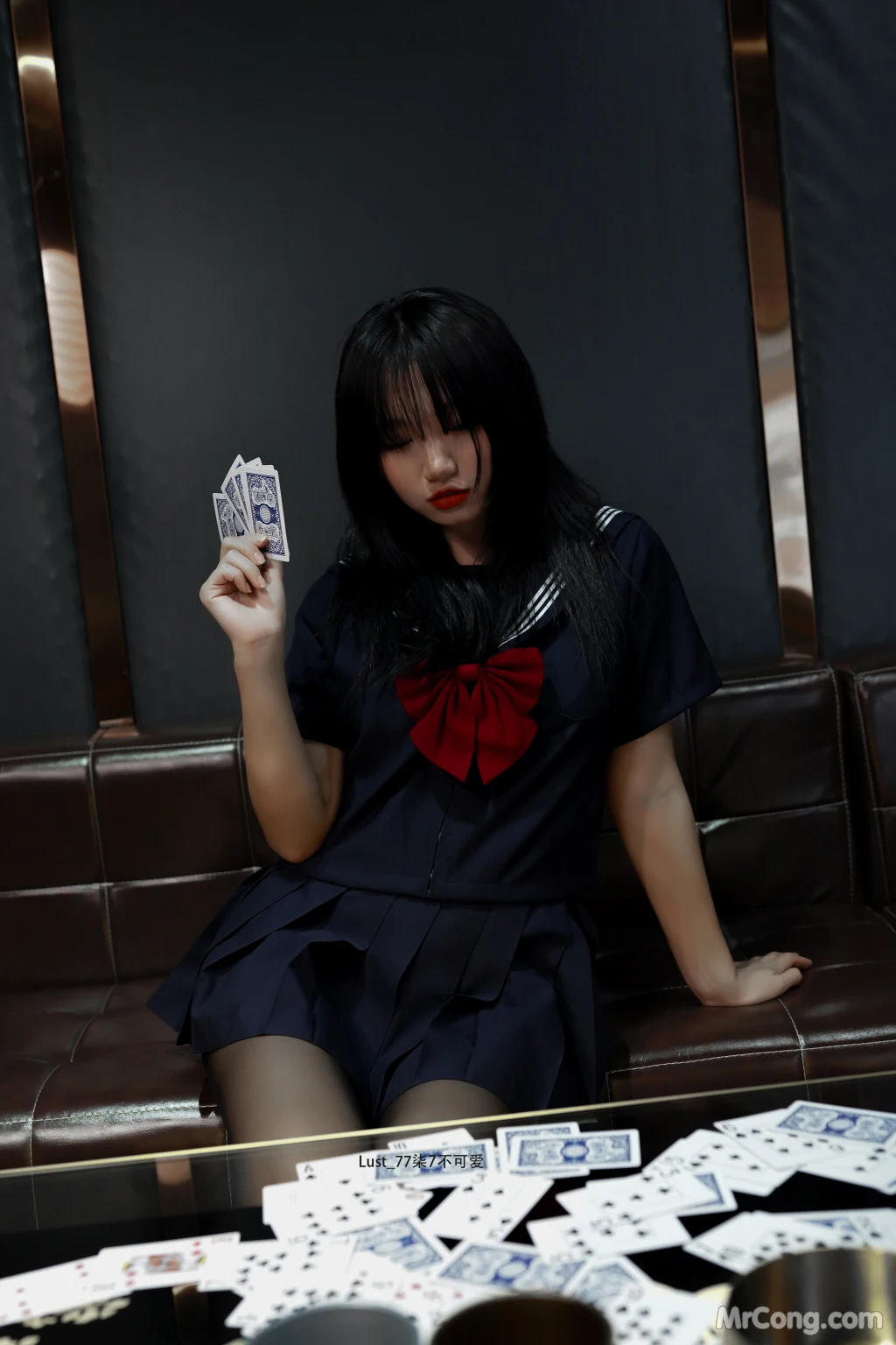 Coser@柒柒要乖哦_ 反差JK少女