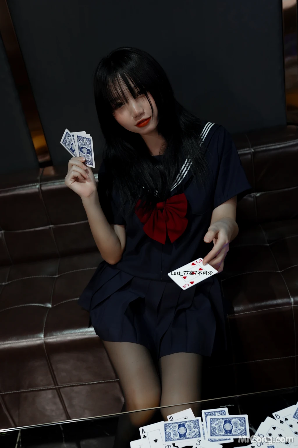 Coser@柒柒要乖哦_ 反差JK少女