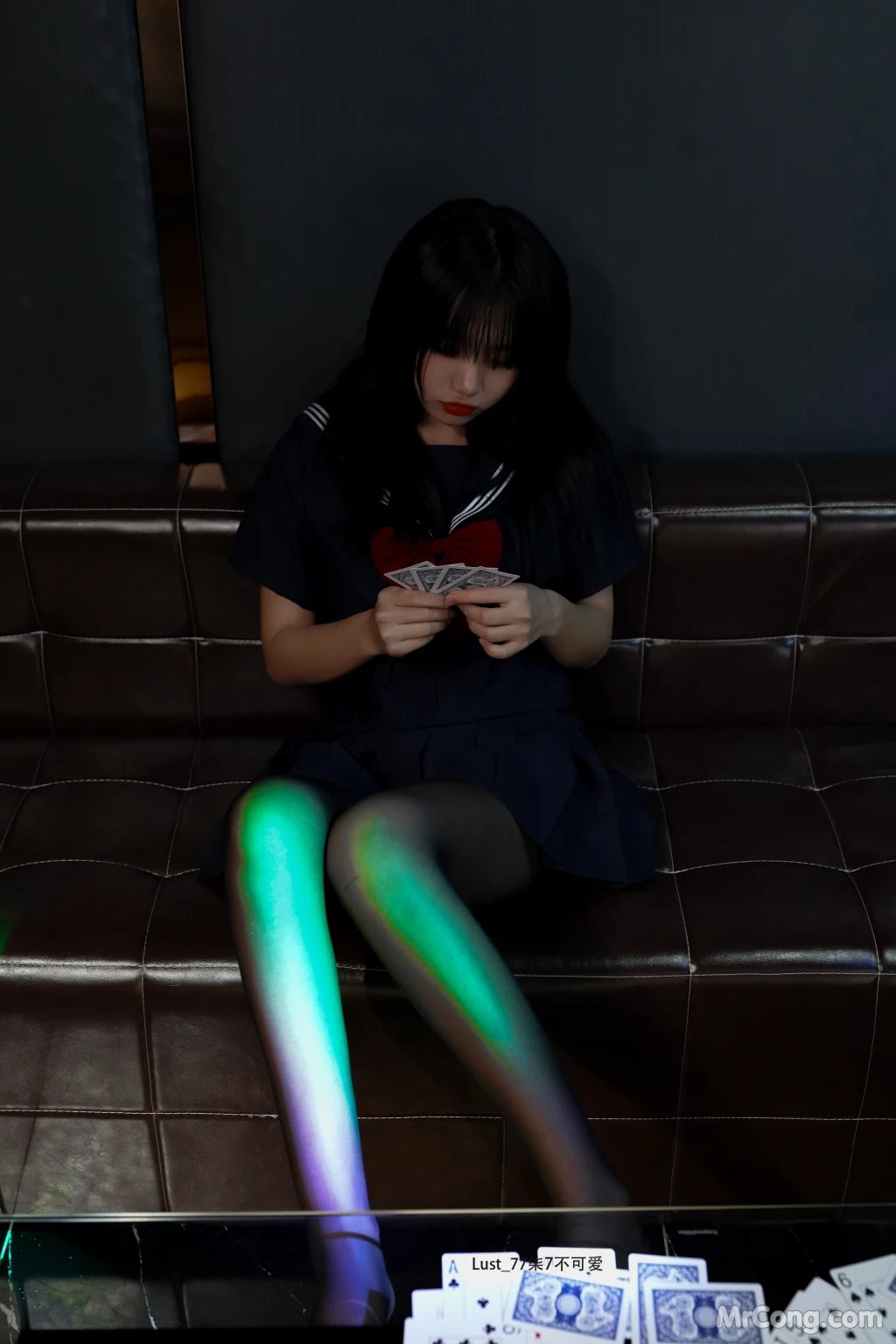 Coser@柒柒要乖哦_ 反差JK少女