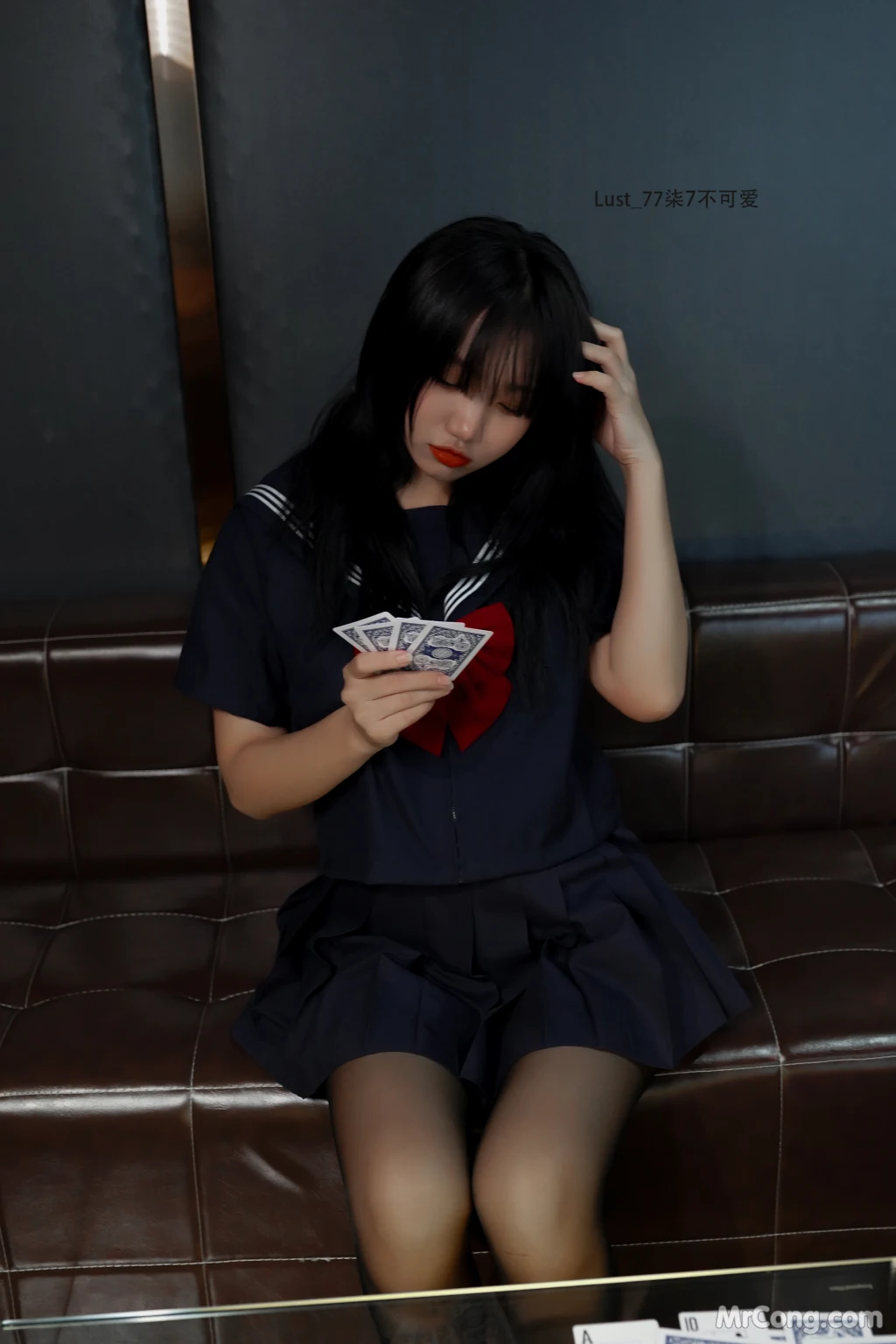 Coser@柒柒要乖哦_ 反差JK少女