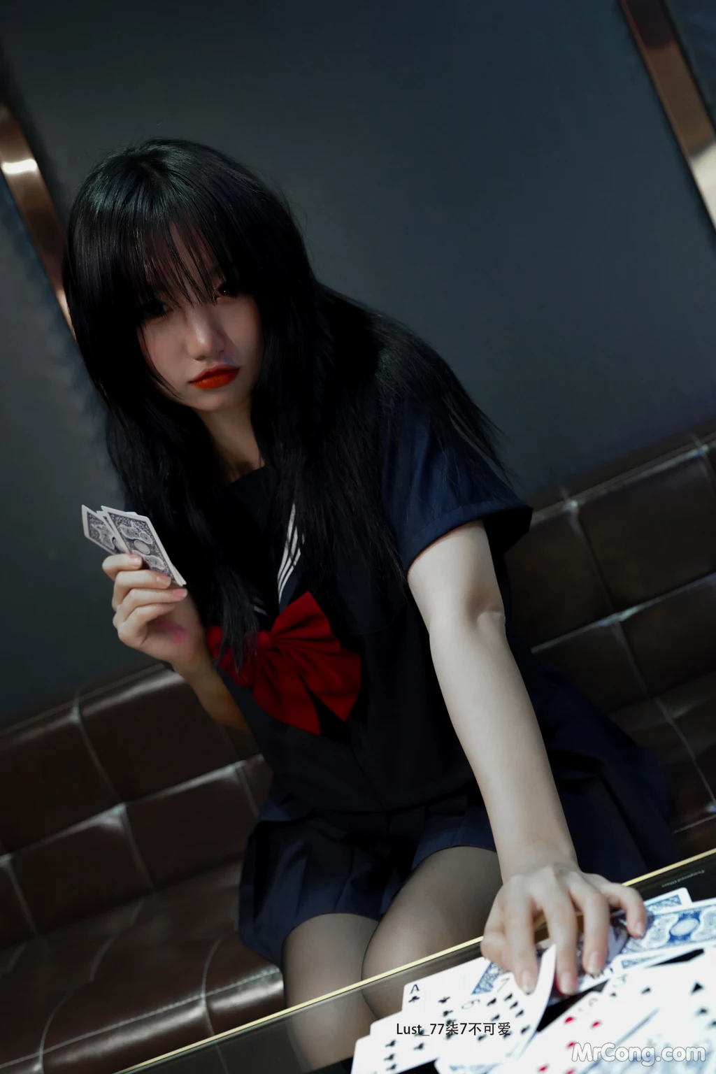 Coser@柒柒要乖哦_ 反差JK少女