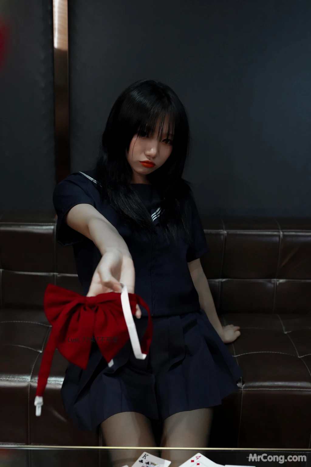 Coser@柒柒要乖哦_ 反差JK少女