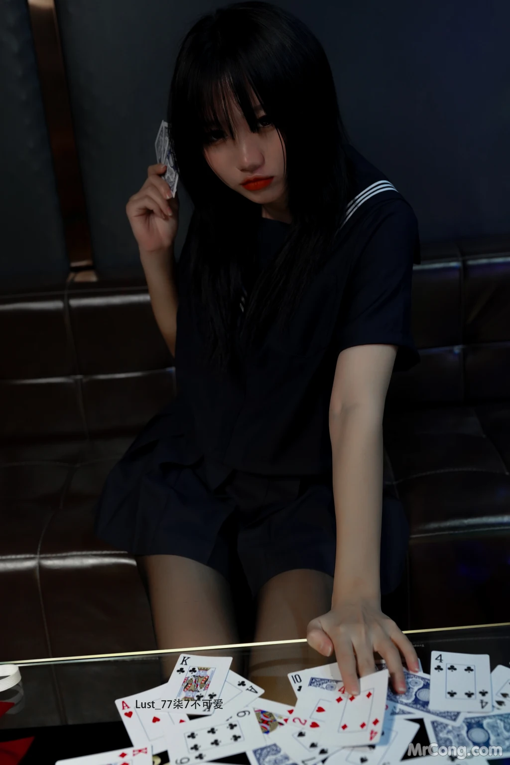 Coser@柒柒要乖哦_ 反差JK少女