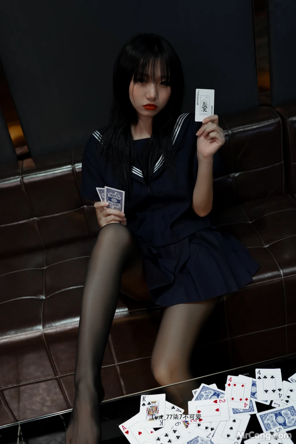 Coser@柒柒要乖哦_ 反差JK少女
