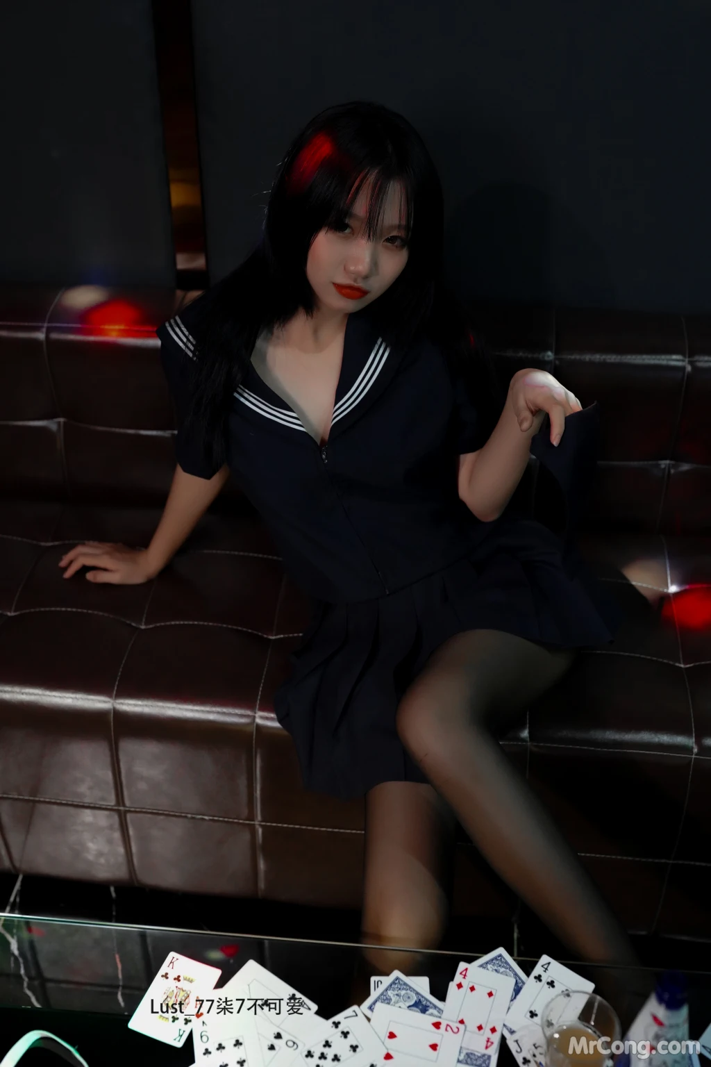 Coser@柒柒要乖哦_ 反差JK少女