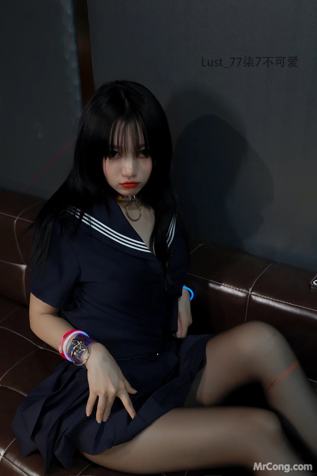 Coser@柒柒要乖哦_ 反差JK少女