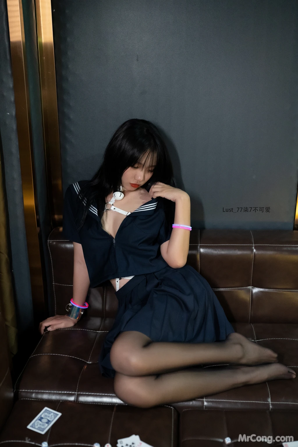 Coser@柒柒要乖哦_ 反差JK少女