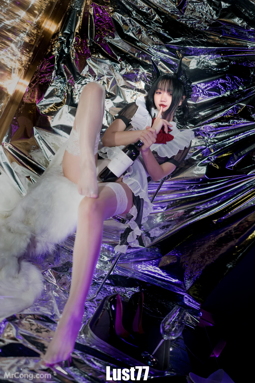 Coser@柒柒要乖哦_ 女仆の惩戒课