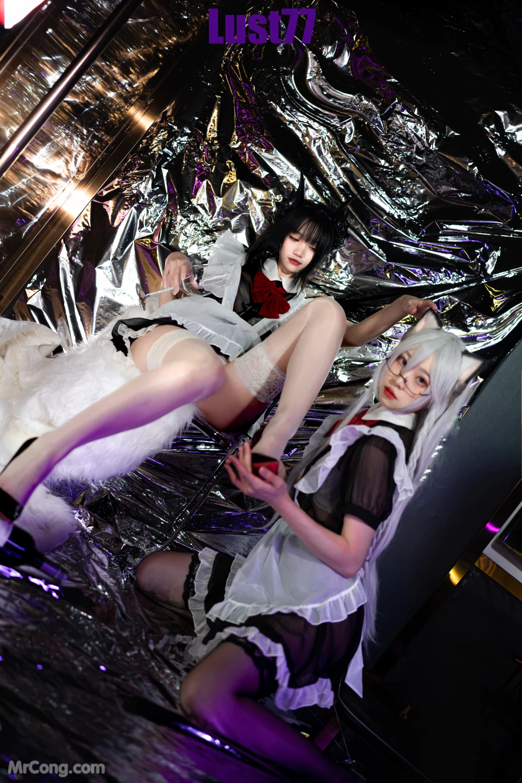 Coser@柒柒要乖哦_ 女仆の惩戒课