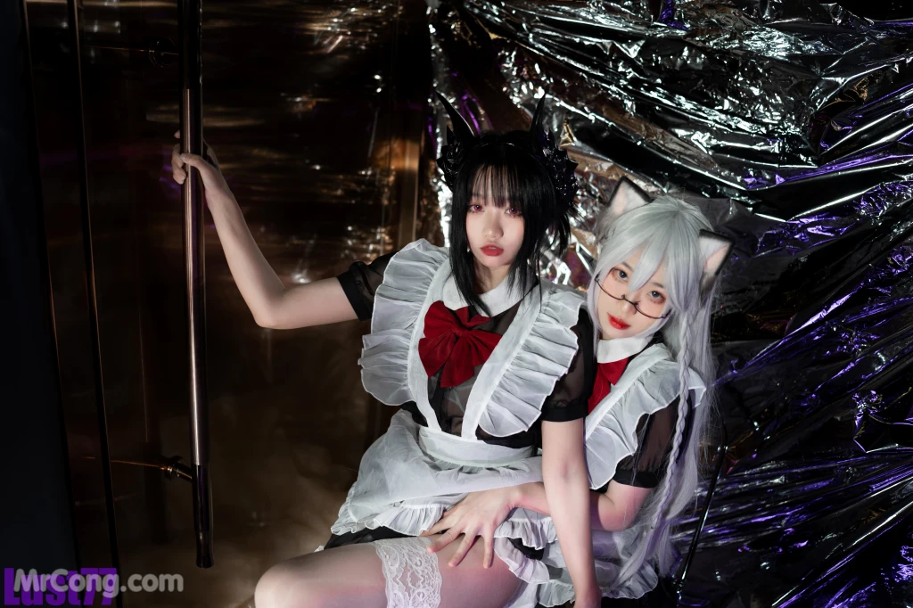 Coser@柒柒要乖哦_ 女仆の惩戒课