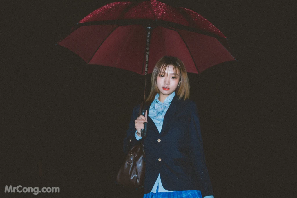 Coser@柒柒要乖哦_ 深夜公园JK