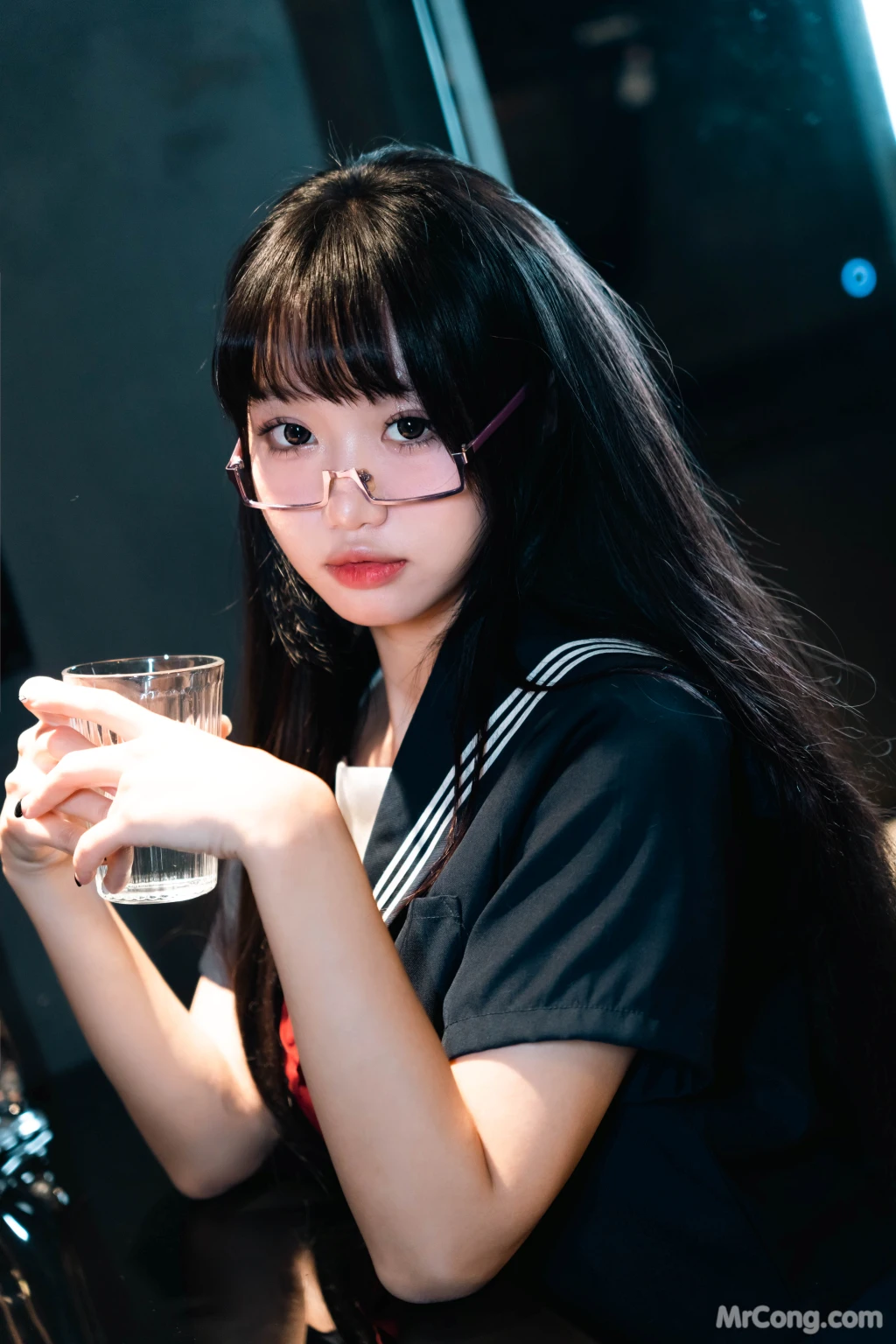 Coser@柒柒要乖哦_ 白丝死库水