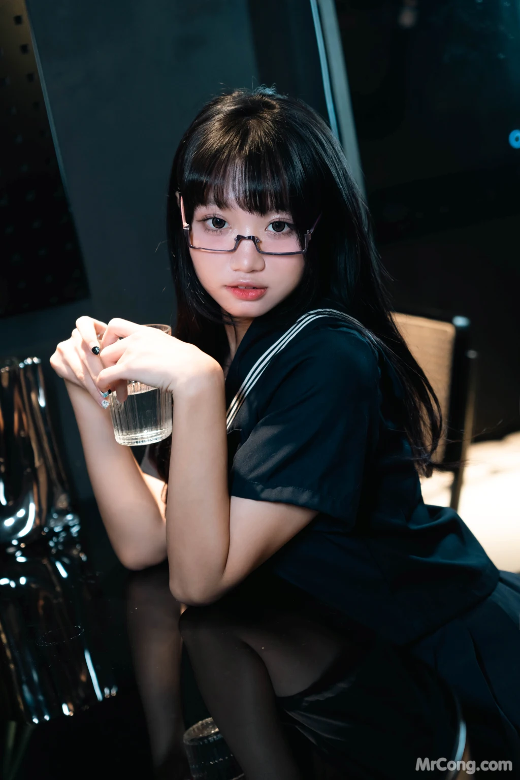 Coser@柒柒要乖哦_ 白丝死库水