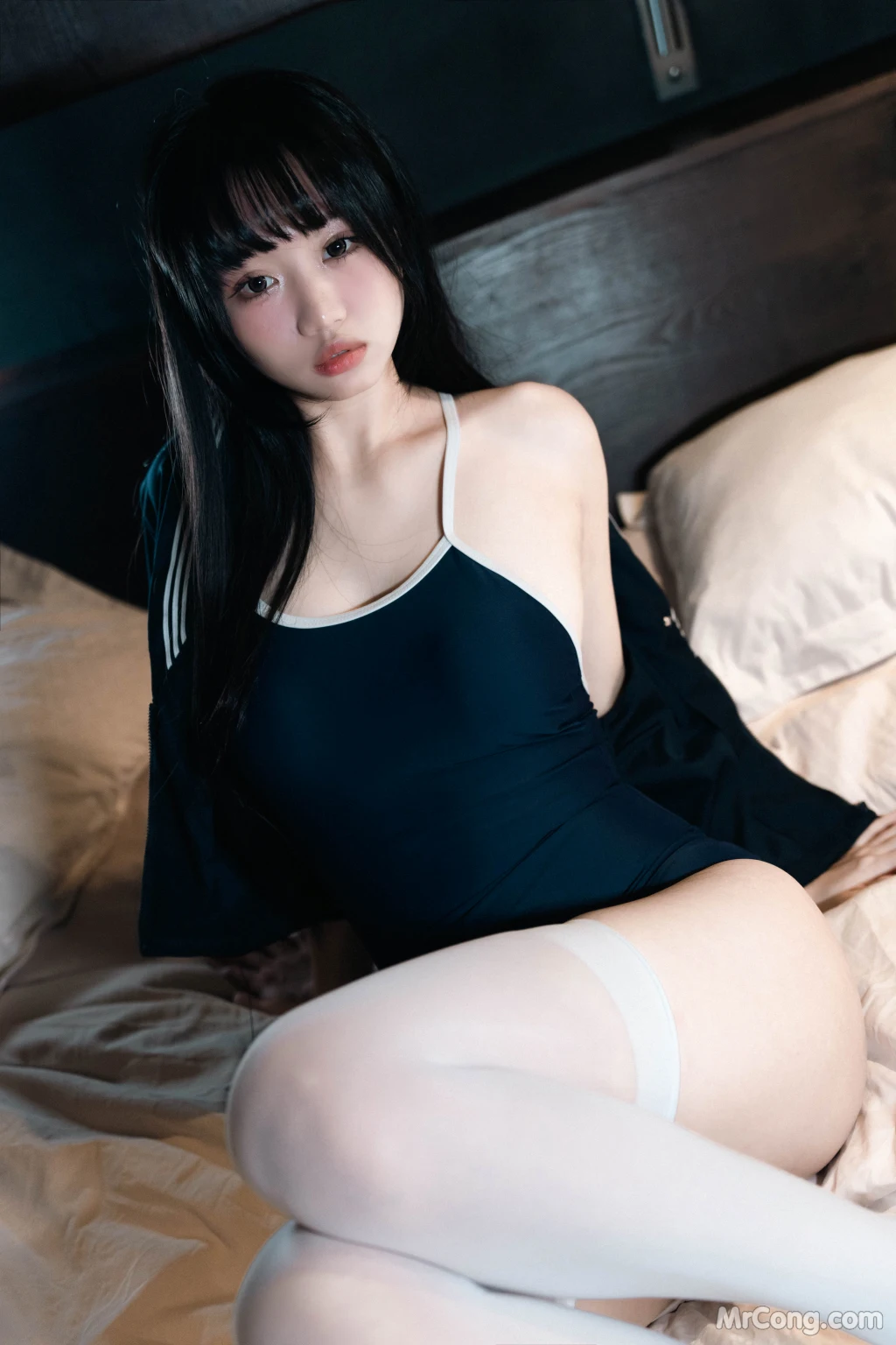 Coser@柒柒要乖哦_ 白丝死库水