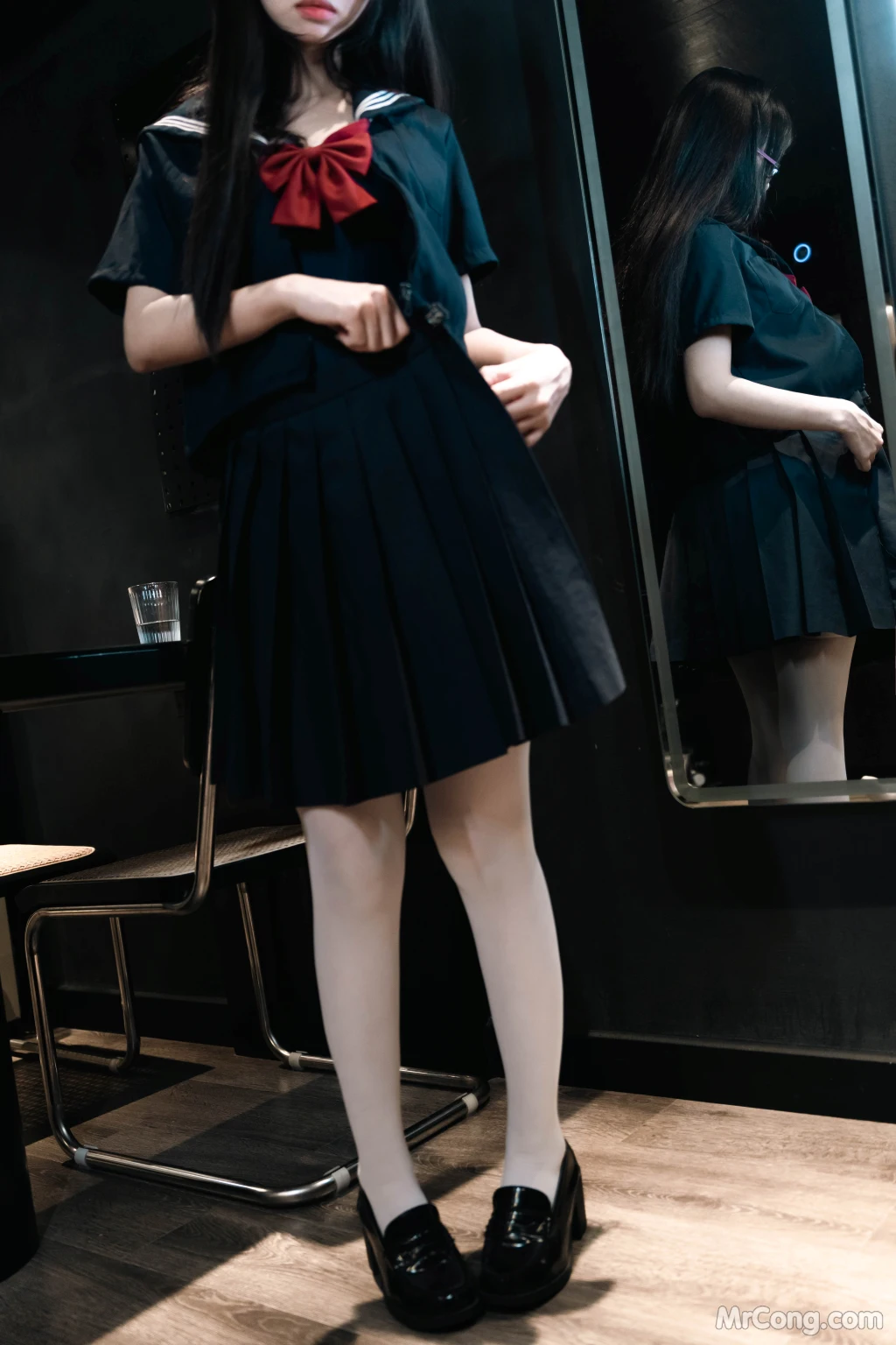 Coser@柒柒要乖哦_ 白丝死库水