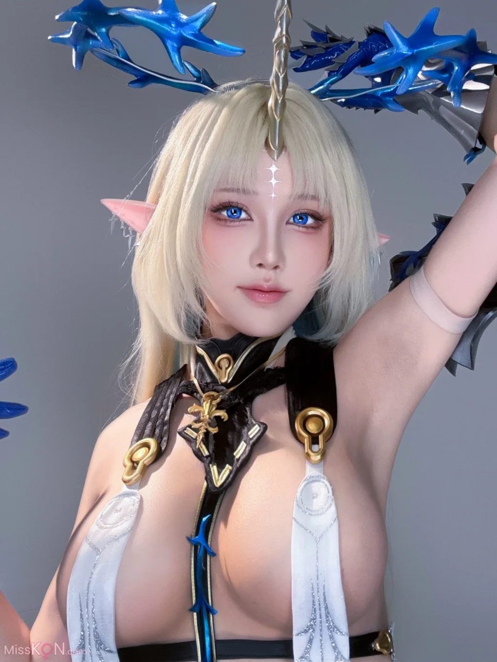 Coser@水淼Aqua_ 遐蝶+芙露德莉斯 自拍