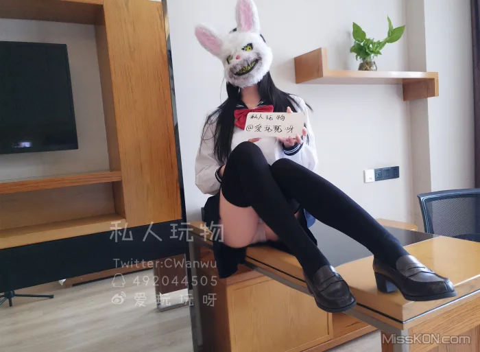 Coser@私人玩物_ 会员订制 JK水手服兔娘 9 Coser@私人玩物_ 会员订制 JK水手服兔娘