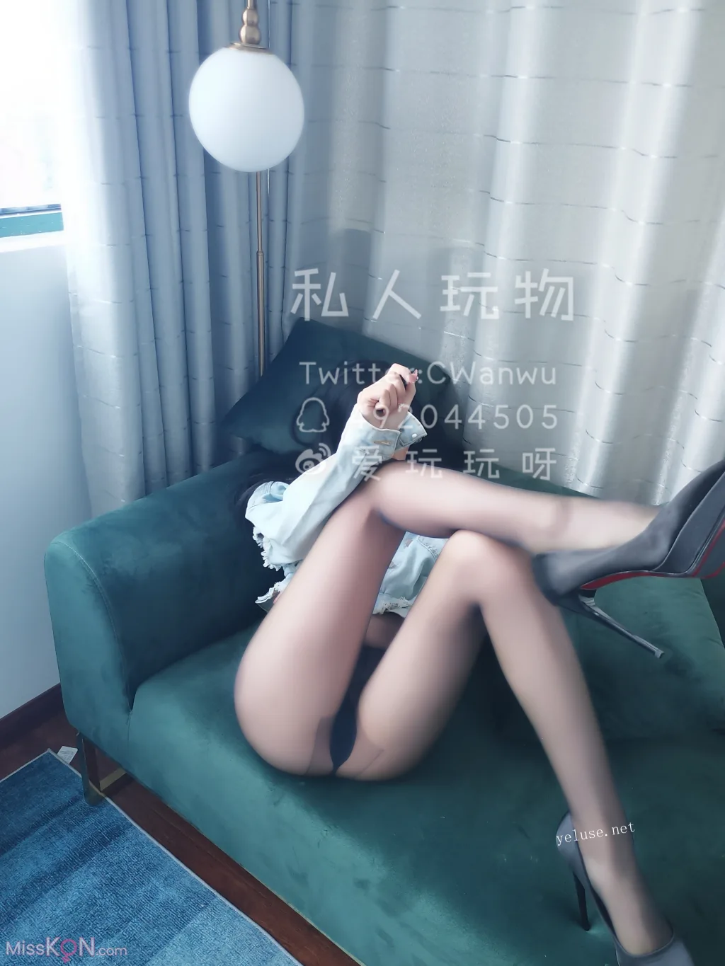 Coser@私人玩物_ 牛仔黑丝 6 Coser@私人玩物_ 牛仔黑丝