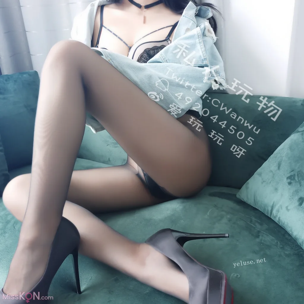 Coser@私人玩物_ 牛仔黑丝 15 Coser@私人玩物_ 牛仔黑丝