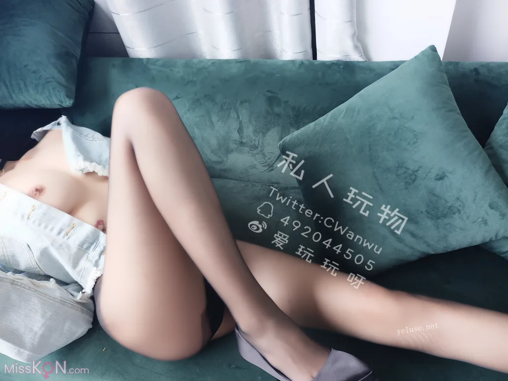 Coser@私人玩物_ 牛仔黑丝 19 Coser@私人玩物_ 牛仔黑丝
