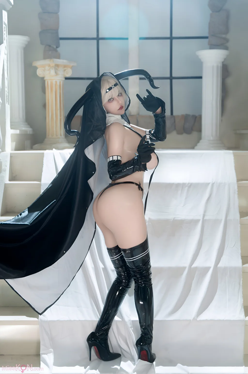 Coser@虎牙古阿扎_ 恶魔修女