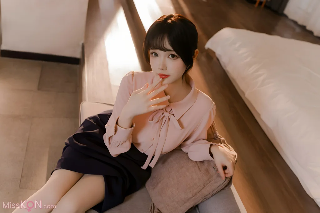 Coser@雪晴Astra_ 肉丝通勤OL