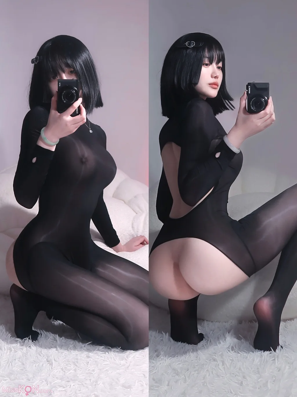 Coser@高桥千凛_ 油光连体黑丝 52 Coser@高桥千凛_ 油光连体黑丝